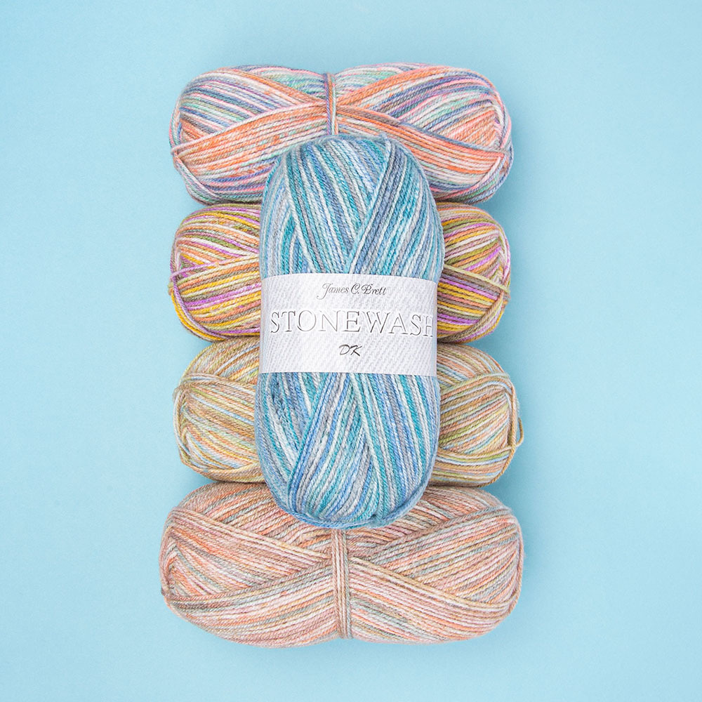 James C. Brett Stonewash DK - view 3