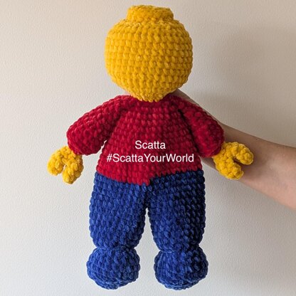Brick Minifigure Toy Snuggle