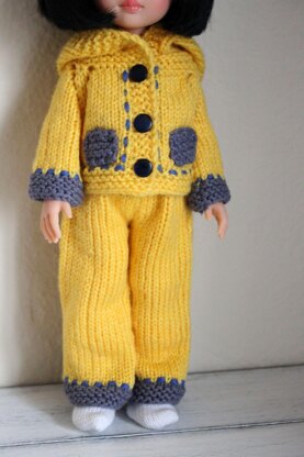 12 inch Doll Pullover&Leggings
