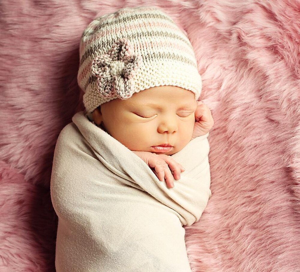 Emilie Baby Hat Knitting pattern by Julie Taylor Knitting