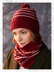 "Gwendolyn Hat & Cowl" - Hat Knitting Pattern For Women in Willow and Lark Ramble