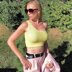 The One Shoulder crochet top