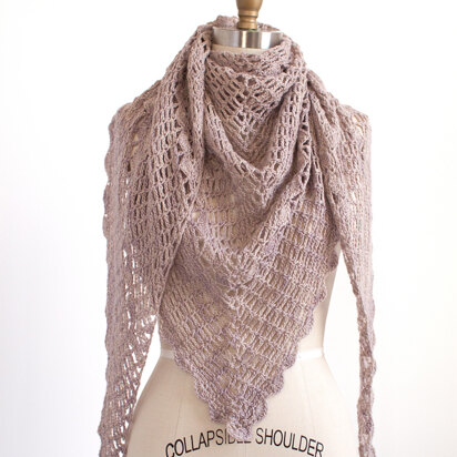 Arvada Shawl // Crochet PDF Pattern — TL Yarn Crafts