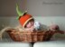 Pumpkin. New Born Baby Hat