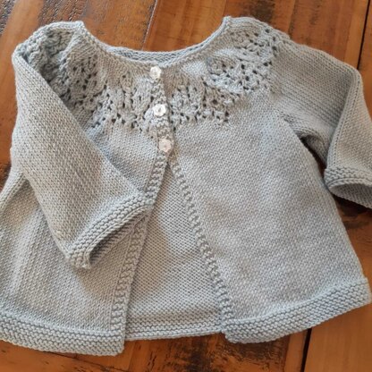 Meredith Baby Cardigan for E