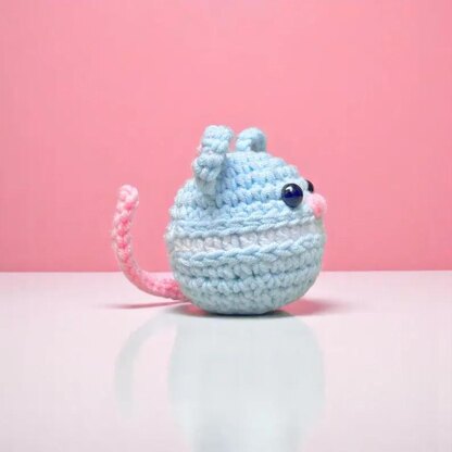 Mouse Macaron Crochet Pattern