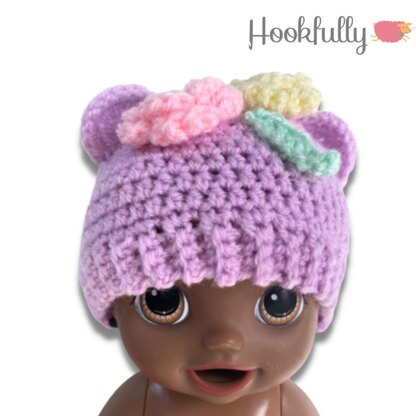 Cutie bear doll hat