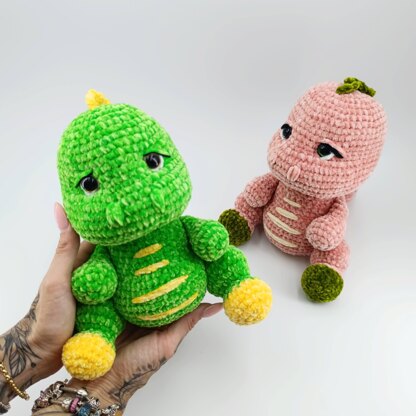 Amigurumi Cute Dinosaur