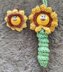 Sonnenblume im Taschenformat Sorgenwürmchen