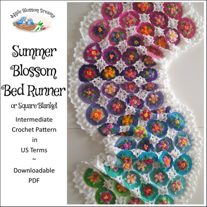 Summer Blossom Blanket