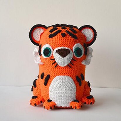 Tiger Crochet Pattern, Tiger Amigurumi