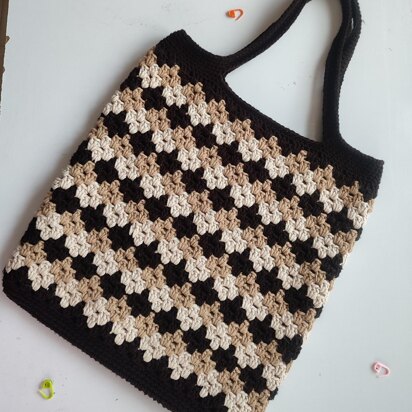 Granny Diamond Tote Bag