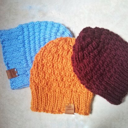 The Easy Beanie - knitting pattern