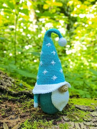 Christmas gnome_blue