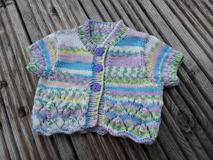 Cute Cardigan for a Baby Girl