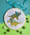 Hawthorn Handmade Triceratops Cross Stitch Kit