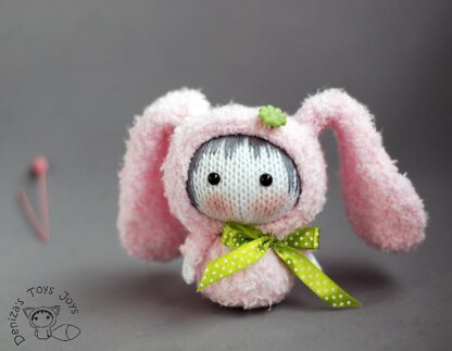 Pink Bunny Doll. Tanoshi series toy.