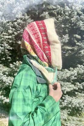 Snowflake Sparkle Snood