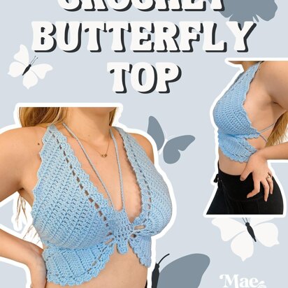 Mae's Butterfly Top