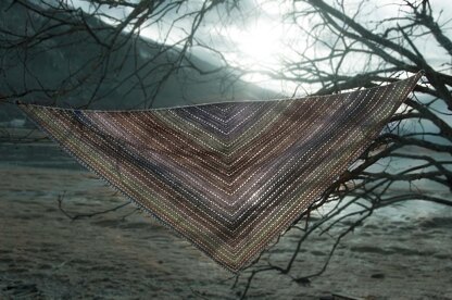 Ice To Bloom Shawl