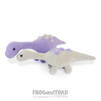 Magyarosaurus Dino Egg Diplodocus Dinosaur Amigurumi Crochet - FROGandTOAD Créations