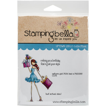 Stamping Bella Cling Stamps - Posh Has A Present