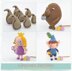 Sarah, Duck, Holly, Ben, Gaston, Flop, Woolly Spider 18 Amigurumi E-book Crochet Patterns