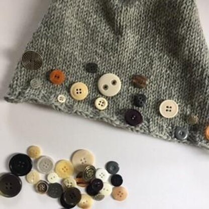 Spare Buttons Scarf