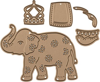 Spellbinders Shapeabilities Die D-Lites - Elephant Festival