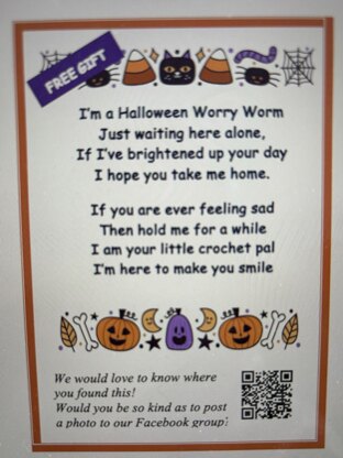 Halloween Worry Worms