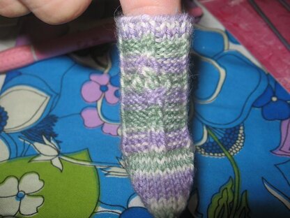 Fairy Sized Lavender Sock