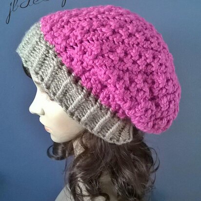 Vertical Vines Slouch Hat