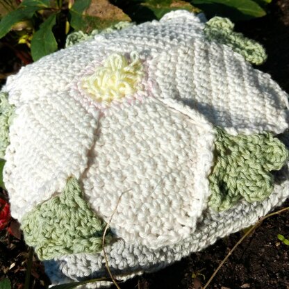 Hellebore 8 inch square and scatter cushion