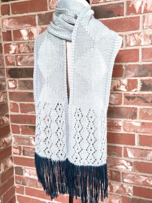 Diamonds and Lace Scarf