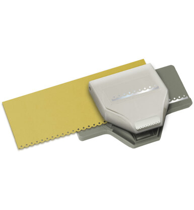 EK Success Edge Punch - Dotted Scallop, 2"X1"
