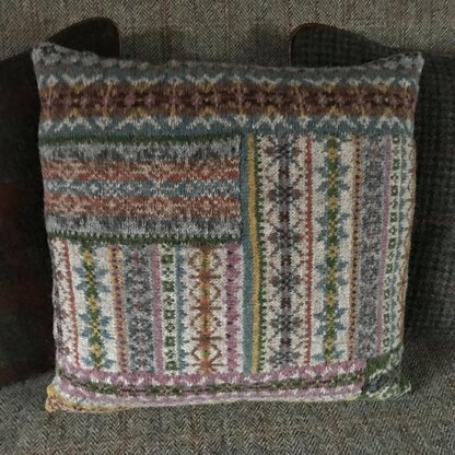 Fairisle Abstract Cushion