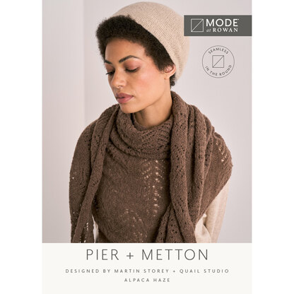 Pier + Metton in Mode at Rowan Alpaca Haze - Downloadable PDF