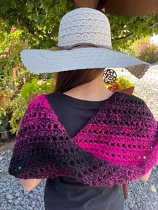 On The Diagonal Scarf/Shawl