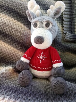 Crochet Reindeer Pattern Blitzen