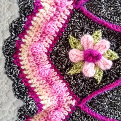 Cherry Blossom Afghan