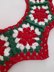 Crochet Christmas tree stand cover