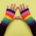 Look to the Rainbow Cowl & Wristwarmers