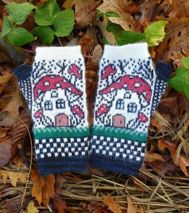 Shroomy Mittens & Mitts