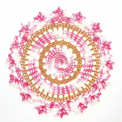 Cherry Blossom Doily