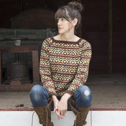 Rail Trail - knitting pattern