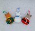 PDF Christmas KNITTING PATTERN Cat-mas Bauble Decoration Dk Hanging Decoration Cute Cat Moggy Ornaments Christmas Tree Santa Snowman Snowcat