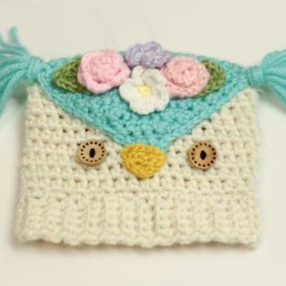 Baby owl hat crochet pattern