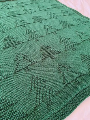 Christmas Forest Blanket