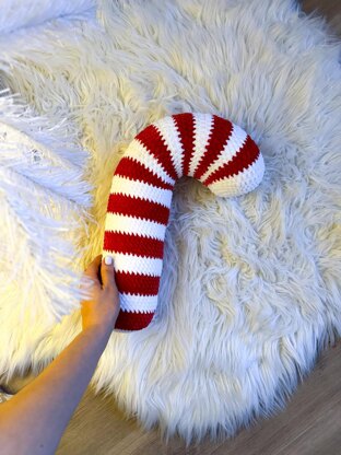 Candy Cane Pillow
