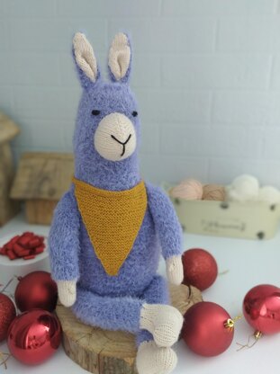 Llama knitting pattern